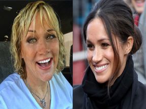 Meghan Markle and half-sister Samantha Markle