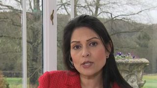 Priti Patel says the chief executive of Oxfam should resign