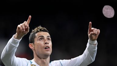 Ronaldo completes perfect hat-trick