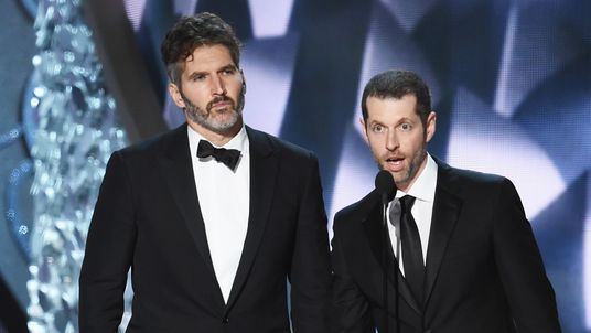 Game of Thrones creators David Benioff (l) and DB Weiss will write the new Star Wars films