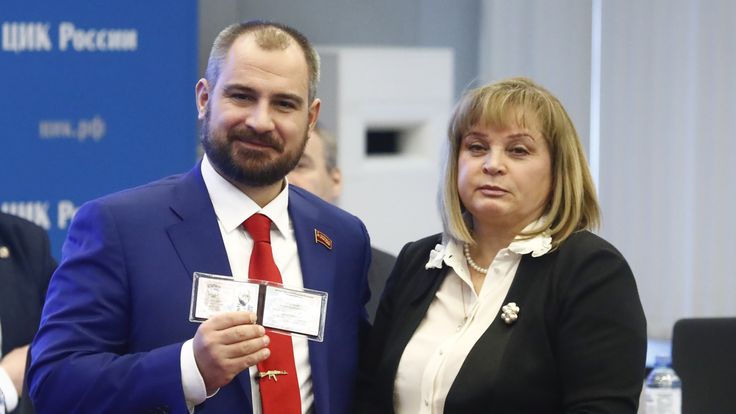 Maxim Suraikin - billed as an alternative to the main Communist Party