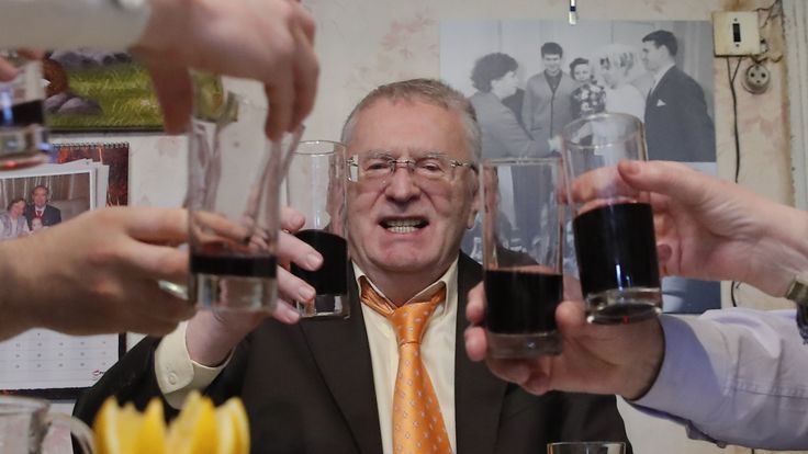 Vladimir Zhirinovsky is the oldest candidate in the race