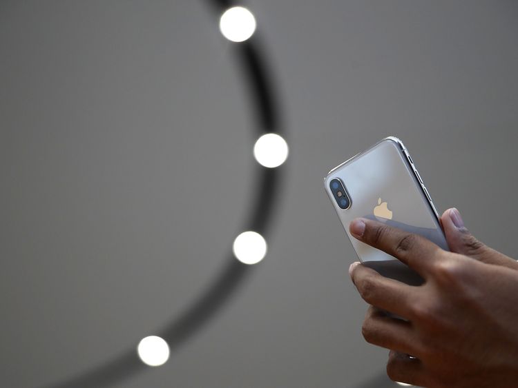 CUPERTINO, CA - SEPTEMBER 12:  Apple CEO Tim Cook speaks during an Apple special event at the Steve Jobs Theatre on the Apple Park campus on September 12, 2017 in Cupertino, California. Apple is holding their first special event at the new Apple Park campus where they are expected to unveil a new iPhone.  (Photo by Justin Sullivan/Getty Images)