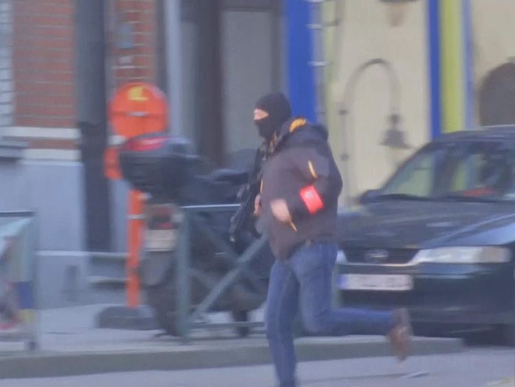 armed police in belgium