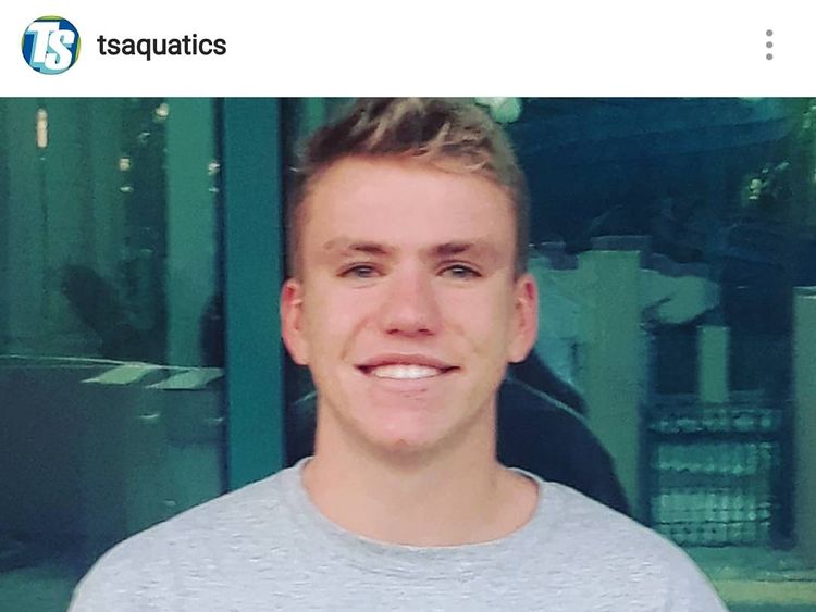 The swimmer was called an 'amazing person' Pic:Instagram/TSaquatics