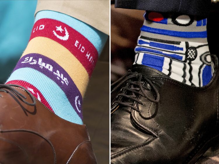 The socks are strong: Why Trudeau is wearing Darth Vader