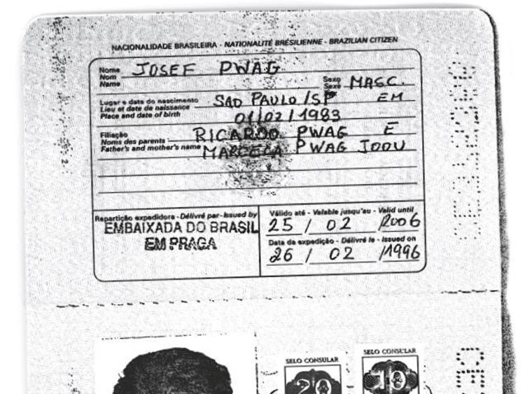 Kim Jong Un's false passport was issued under the name Josef Pwag
