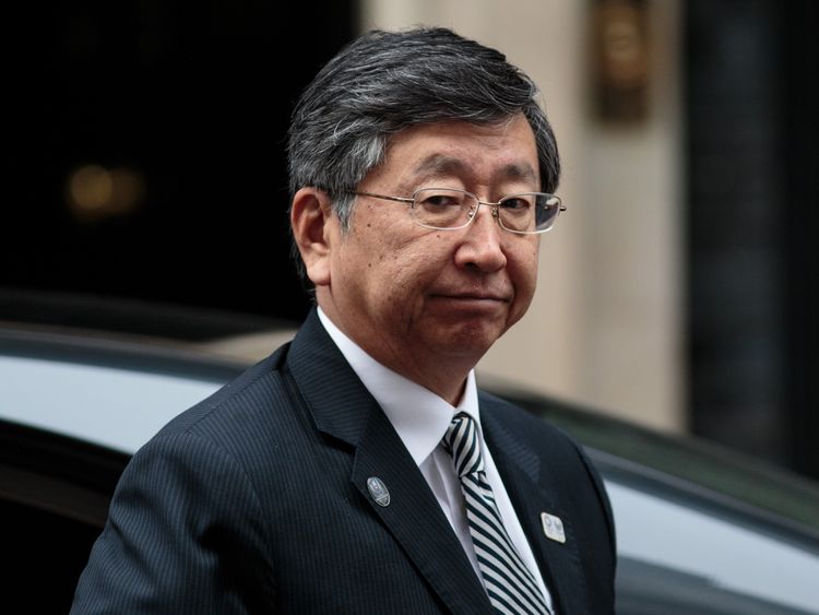 Japanese ambassador to the UK Koji Tsuruoka 