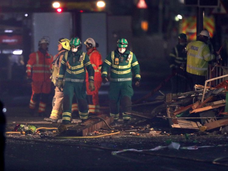 Cut Electricity Supply To Collapsed Building Cut Electricity Supply To Collapsed Building