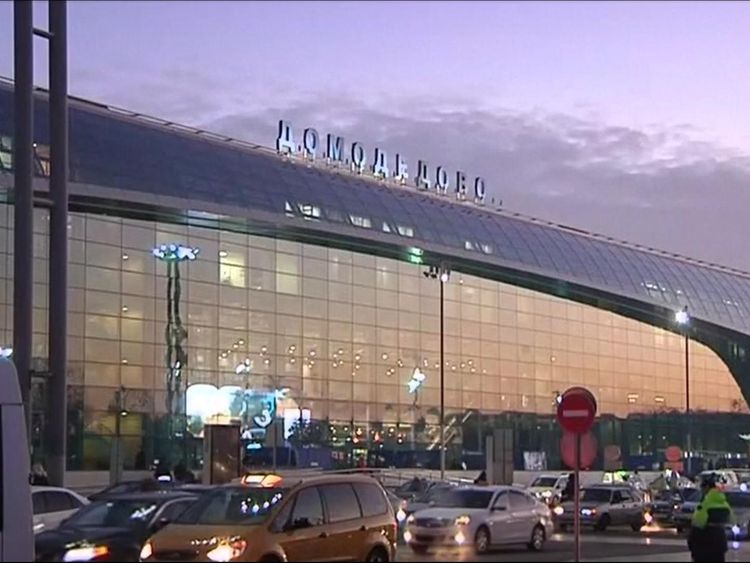 Domodedovo Airport in Moscow