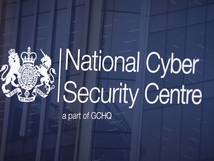 LONDON, ENGLAND - FEBRUARY 14: A logo is displayed on a television screen in the National Cyber Security Centre on February 14, 2017 in London, England. The National Cyber Security Centre (NCSC) is designed to improve Britain's fight against cyber attacks and act as an operational nerve centre. (Photo by Carl Court/Getty Images) 