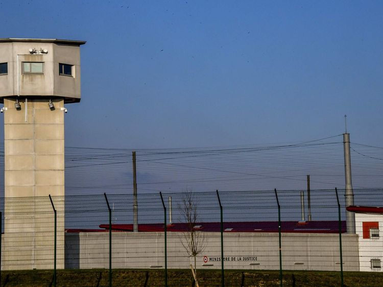 Abdeslam is being held in solitary confinement at this prison in northern France