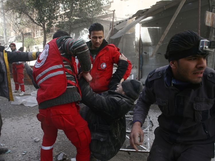 Around 200 people are thought to have been injured