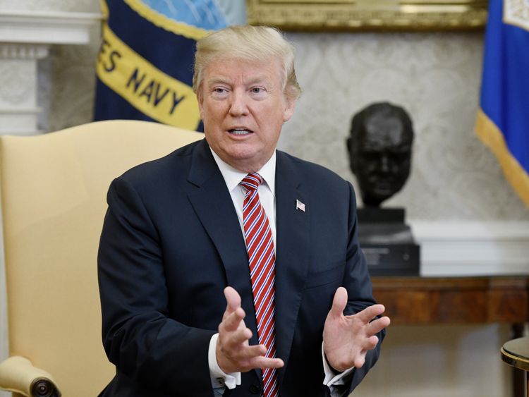 Trump said he thought Rob Porter had a wonderful career ahead of him