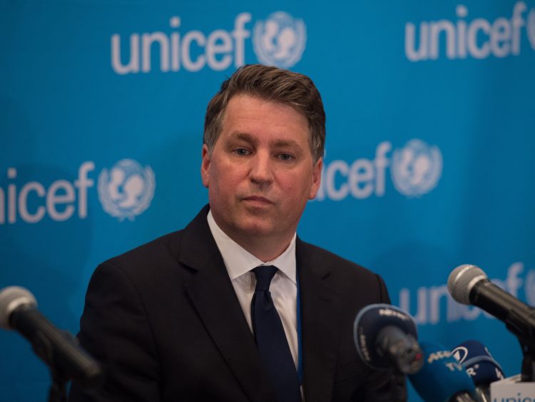 Justin Forsyth was previously CEO of Save the Children