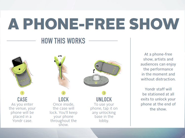How the Yondr pouches work