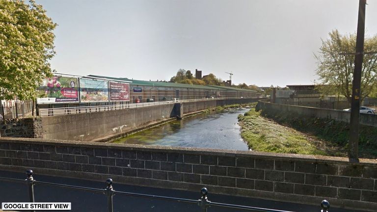 The boy was in the water for about 45 minutes