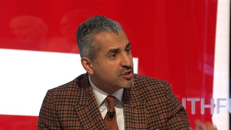 Maajid Nawaz is calling for the legalisation of cannabis