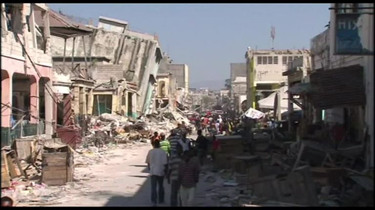 Haiti earthquake aftermath