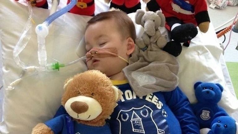 Alfie was born in May 2016 and has suffered from an unknown disorder