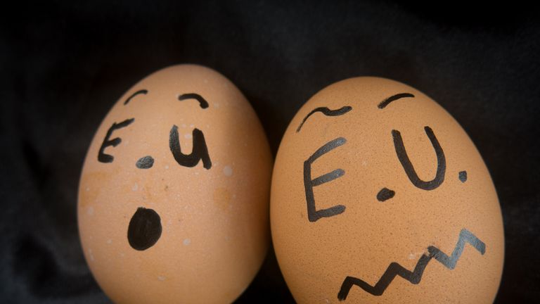 Brexit eggs