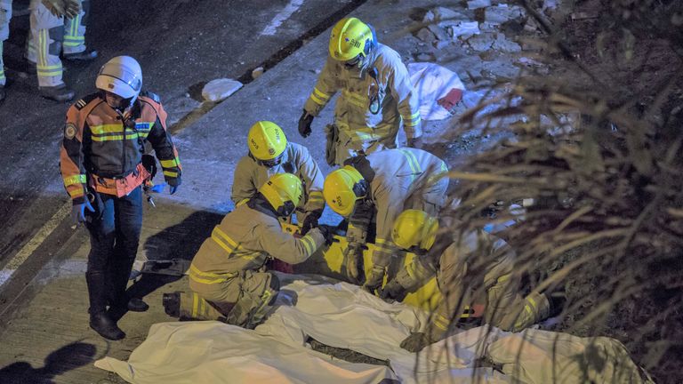 A bus crash in Hong Kong has killed 18 people