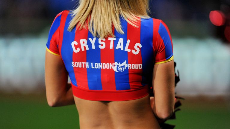 The Crystals, Crystal Palace cheerleaders
