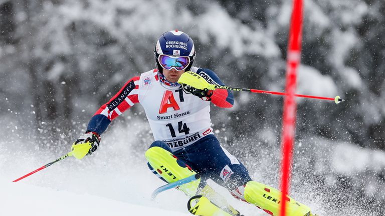Dave Ryding is a slalom skier