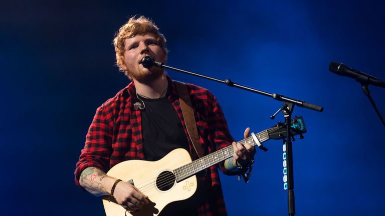 Ed Sheeran headlined the 2017 Glastonbury Festival