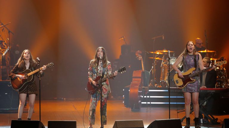US group Haim say they have experienced sexism from the start of their careers