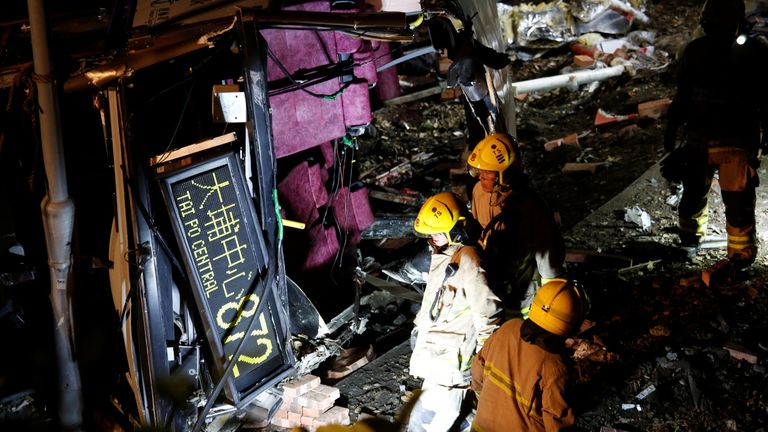 It is believed three women and 15 men were killed in the tragedy