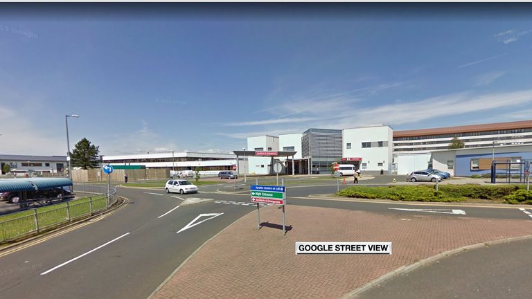 Six children are in Crosshouse Hospital in Ayrshire after taking what is believed to be MDMA
