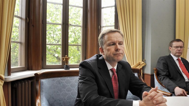 Ilmars Rimsevics has been Latvia's central bank chief since 2001