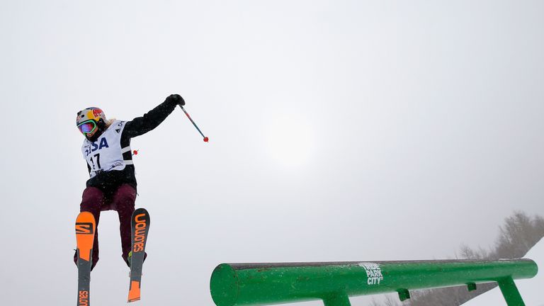 Katie Summerhayes is a slopestyle skier