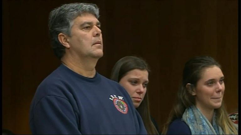 The father of three of Nassar's victims, Randall Margraves