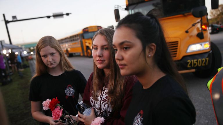 Parkland students return to school for the first time since mass shooting