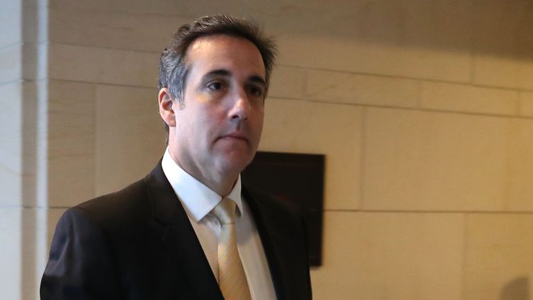 Donald Trump&#39;s personal lawyer Michael Cohen