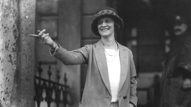 Nancy Astor was the first female MP