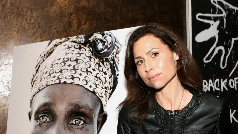Minnie Driver at a charity event hosted by Oxfam in Los Angeles in 2010