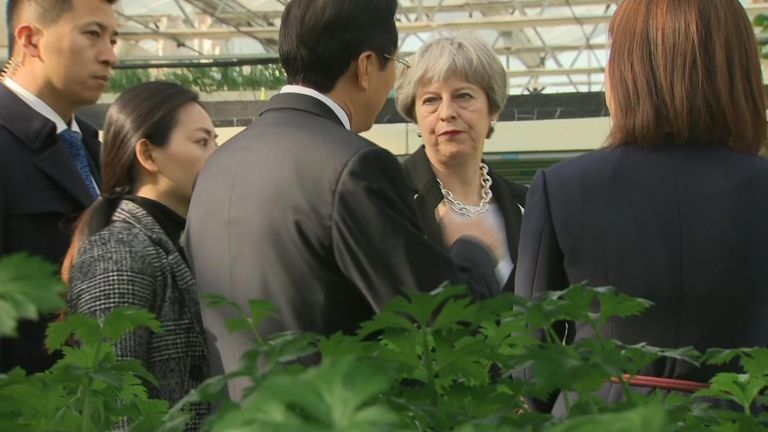The Prime Minister is on a trade mission to China