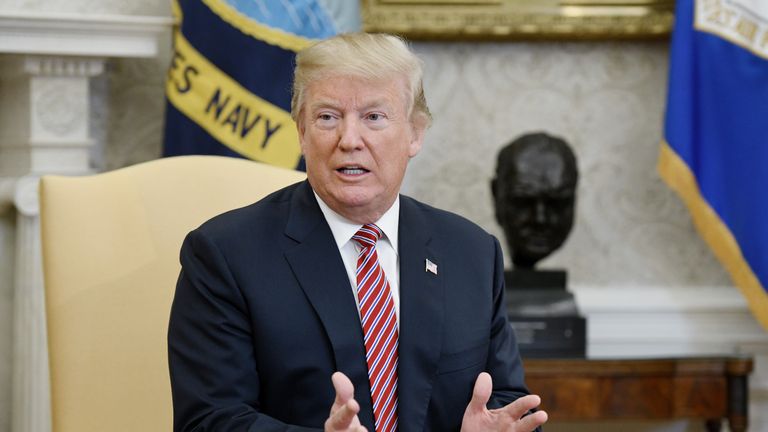 President Trump said he thought Rob Porter had a wonderful career ahead of him