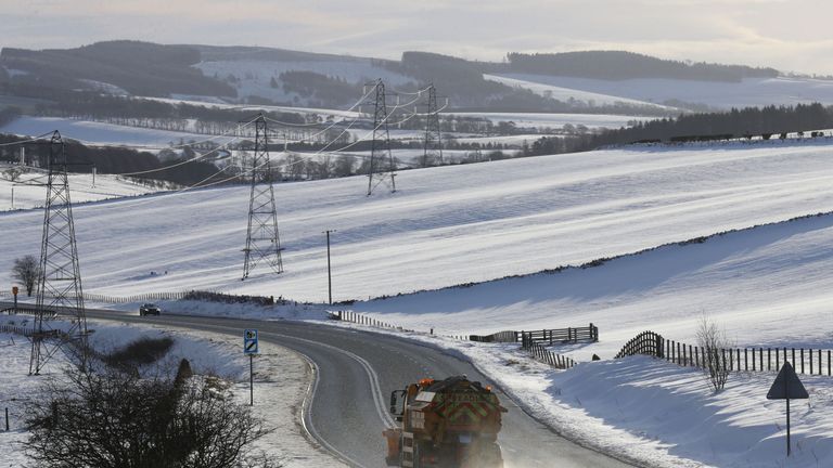 A cold blast is expected to hit the UK that could last until March