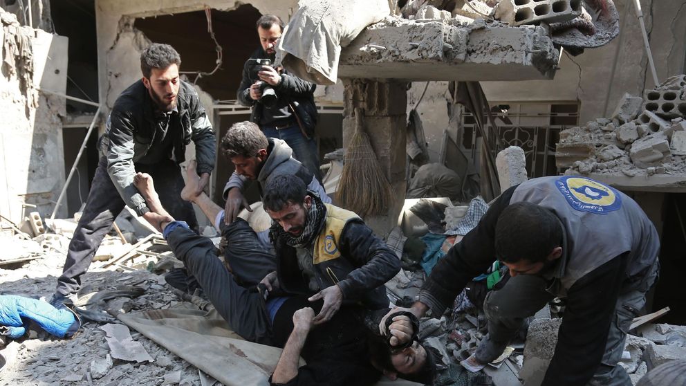 Haley: UN must end 'barbaric' attacks in Eastern Ghouta Haley: UN must end 'barbaric' attacks in Eastern Ghouta