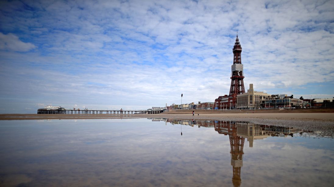 Blackpool Tower has been evacuated following reports of a fire.