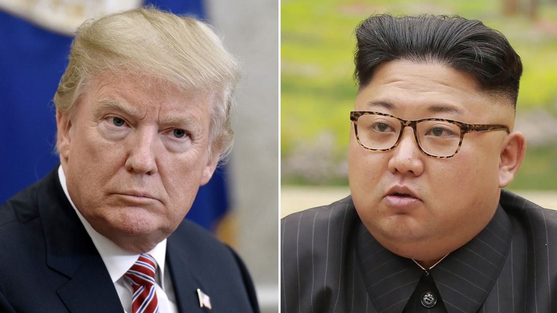 Donald Trump and Kim Jong Un