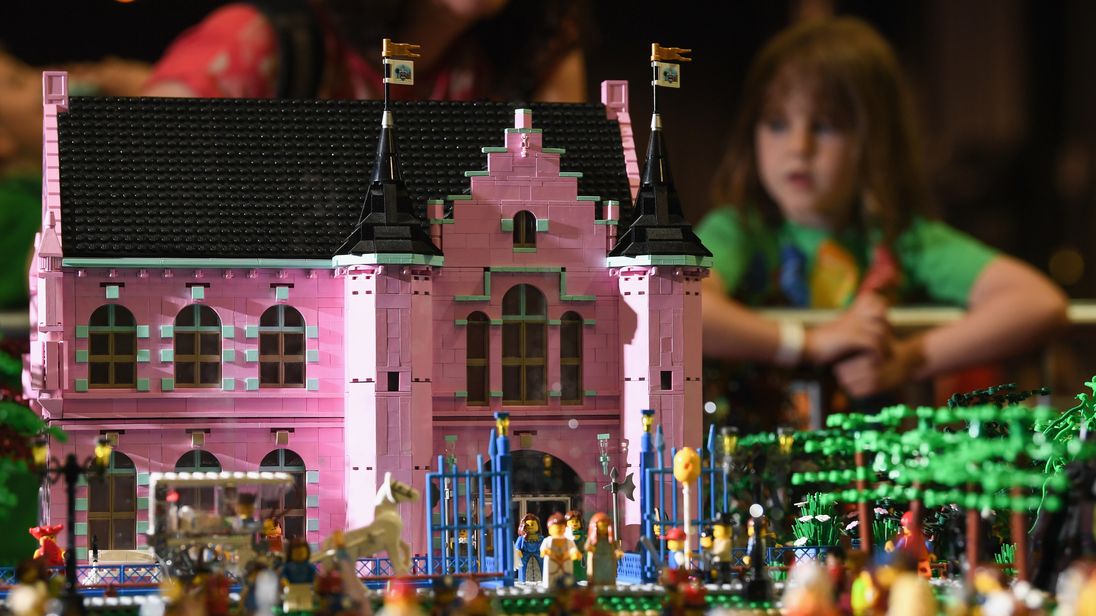 Lego enthusiasts attend the Bricklive at the Scottish Exhibition and Conference Centre on July 20, 2017 in Glasgow, Scotland