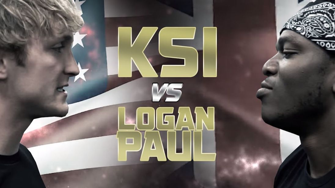 The two popular YouTubers will fight in August. Pic: YouTube/KSI