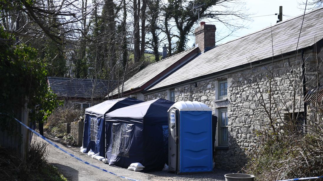 Reclusive Gaynor Jones, 87, has been dead for up to four years in the 19th Century stone cottage full of hoarded possessions. Pic: Wales News Service