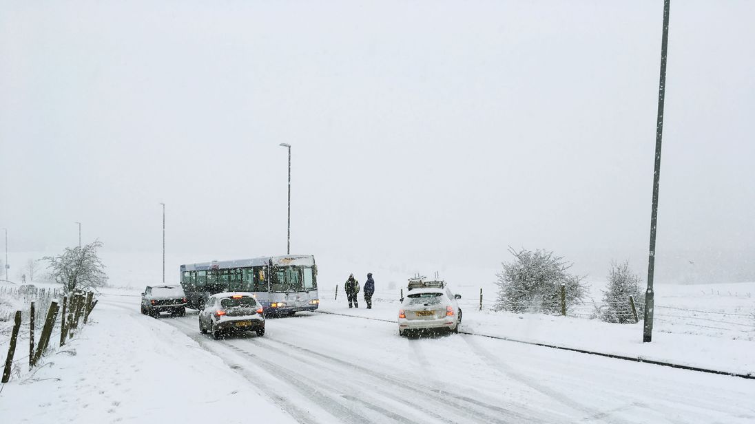 Snow in Leeds