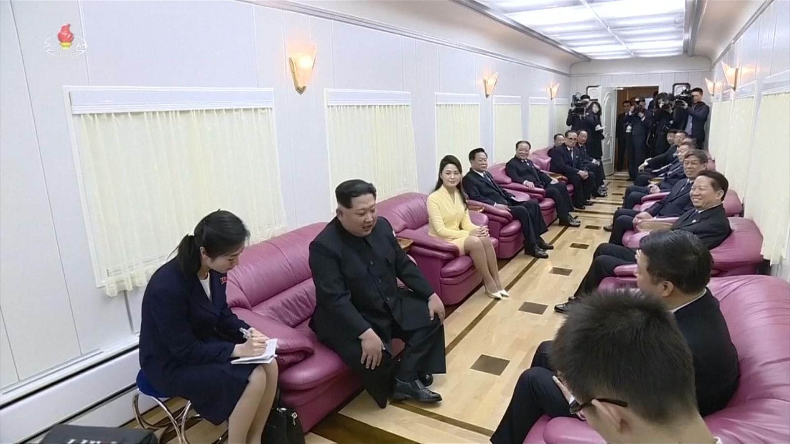 Bulletproof With A Maximum Speed Of 37mph - Inside Kim Jong Un's Train ...